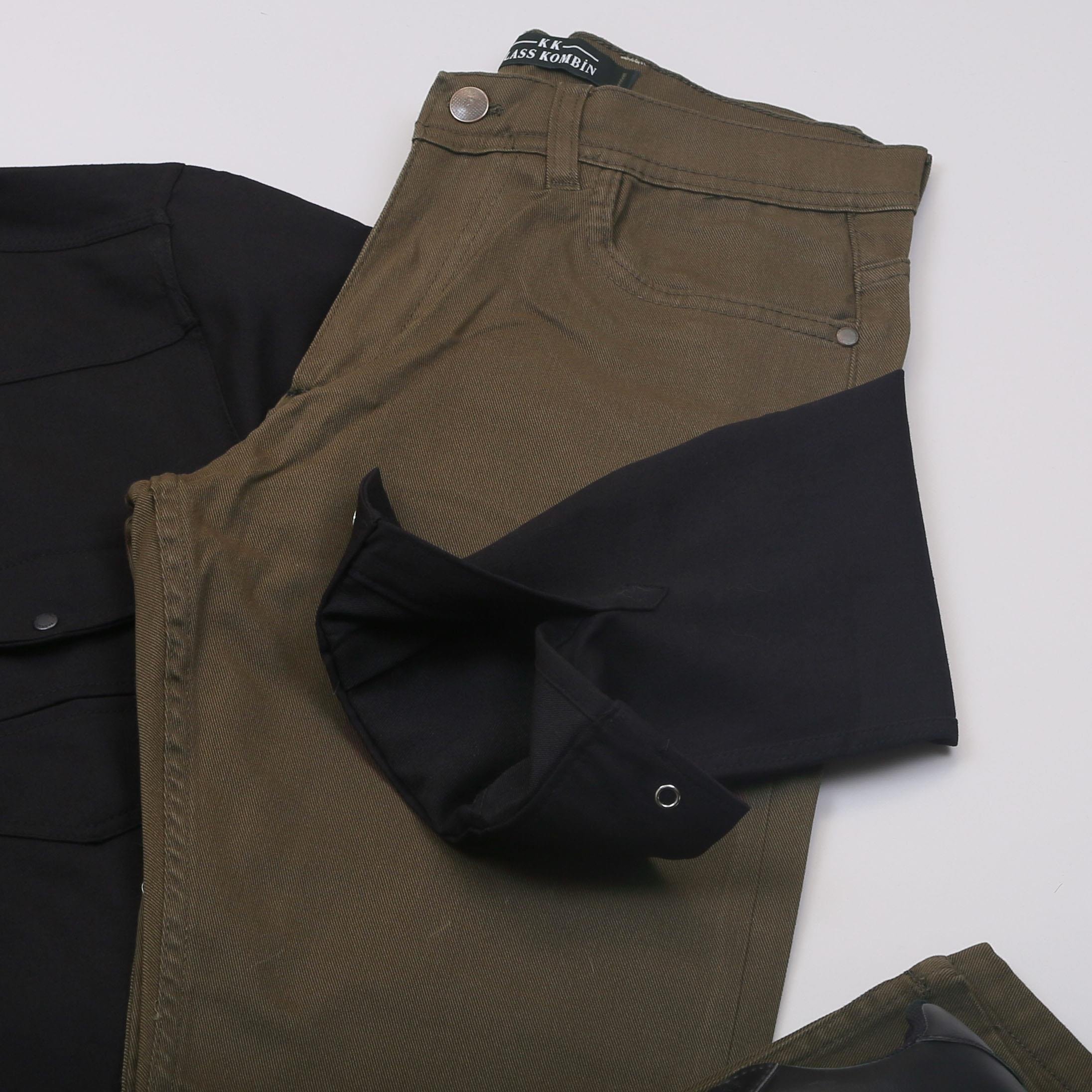 Siyah Pamuklu Kot Gömlek Tişört Pantolon Ayakkabı Kombin