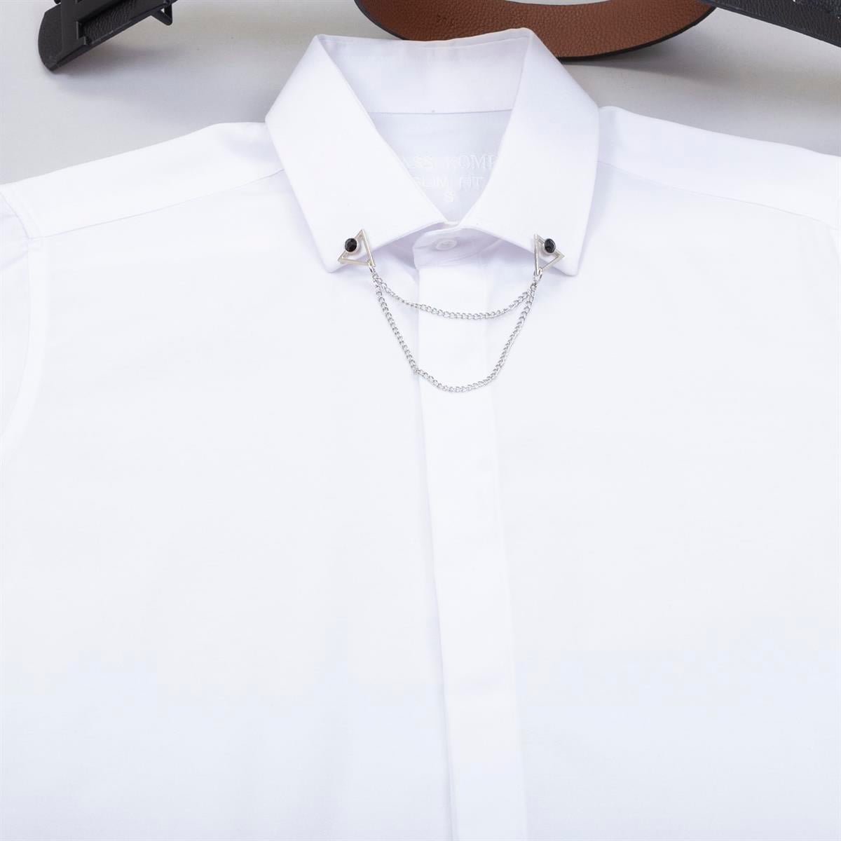 Siyah Pantolon Beyaz Gömlek Ayakkabı Kombin