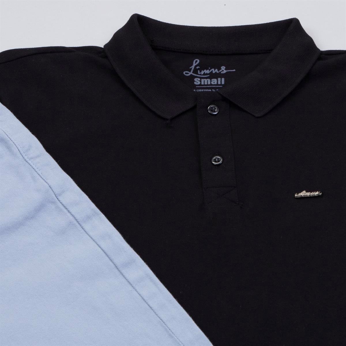 Siyah Polo Yaka Tişört Pantolon Ayakkabı Kombin