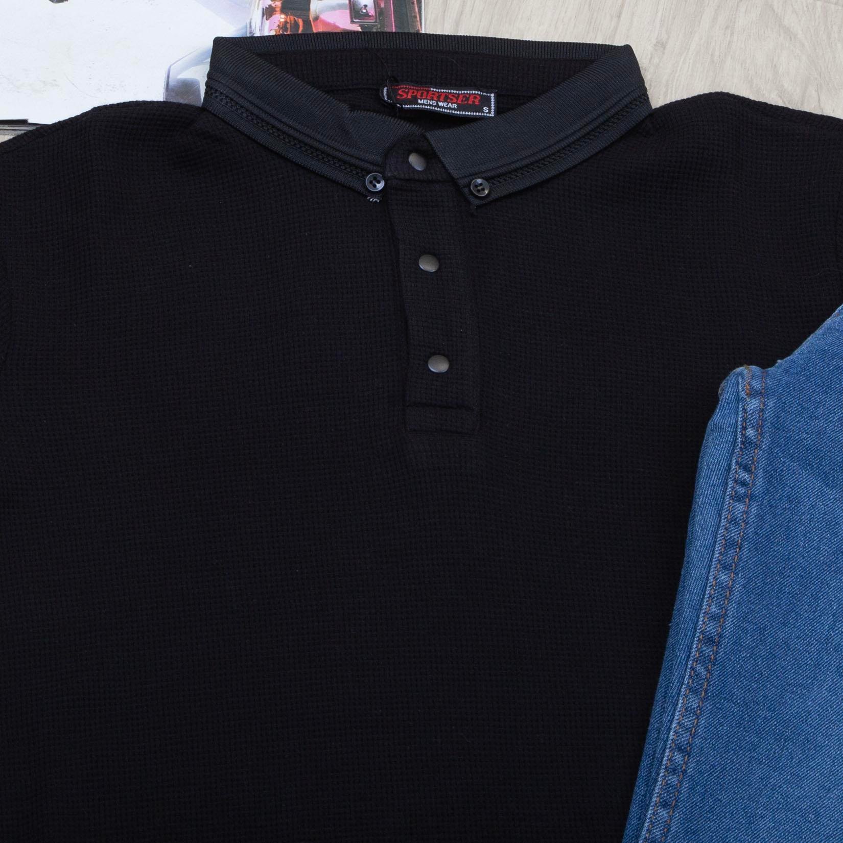 Siyah Polo Yaka Tişört Pantolon Ayakkabı Kombin