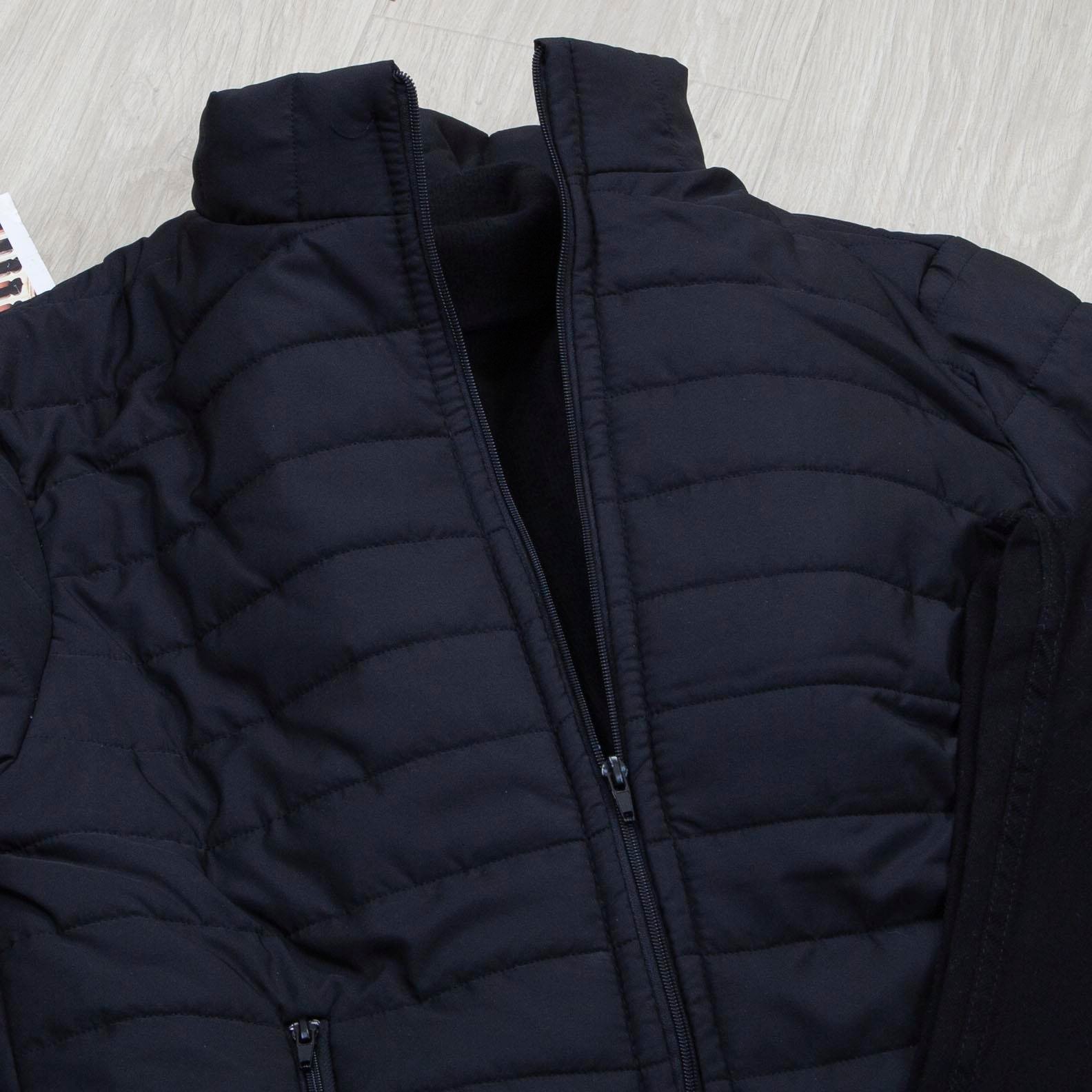 Siyah Şişme Mont Boğazlı Body Pantolon Bot Kombin