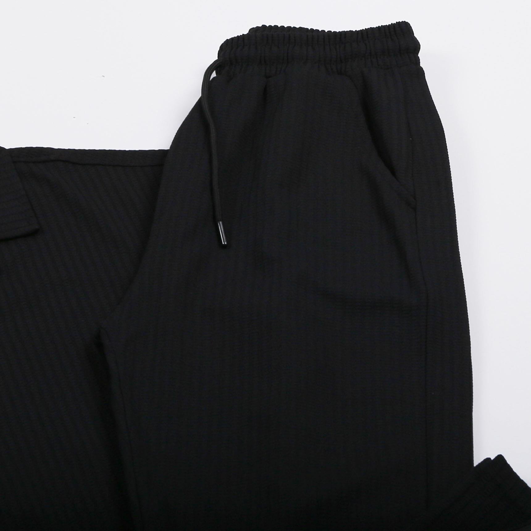 Siyah Spor Takım Ayakkabı Kombin