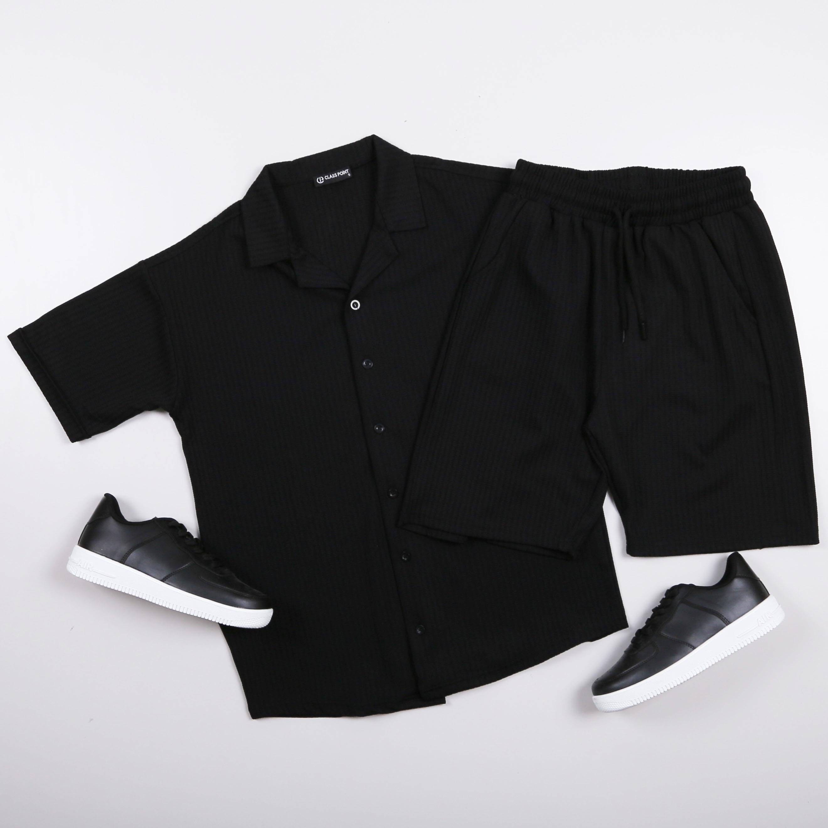 Siyah Spor Takım Ayakkabı Kombin