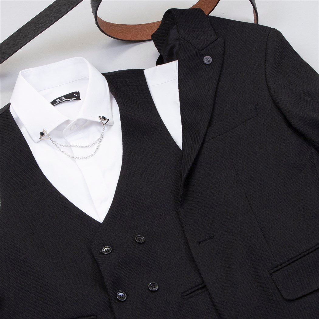 Siyah Takım Elbise Kombini