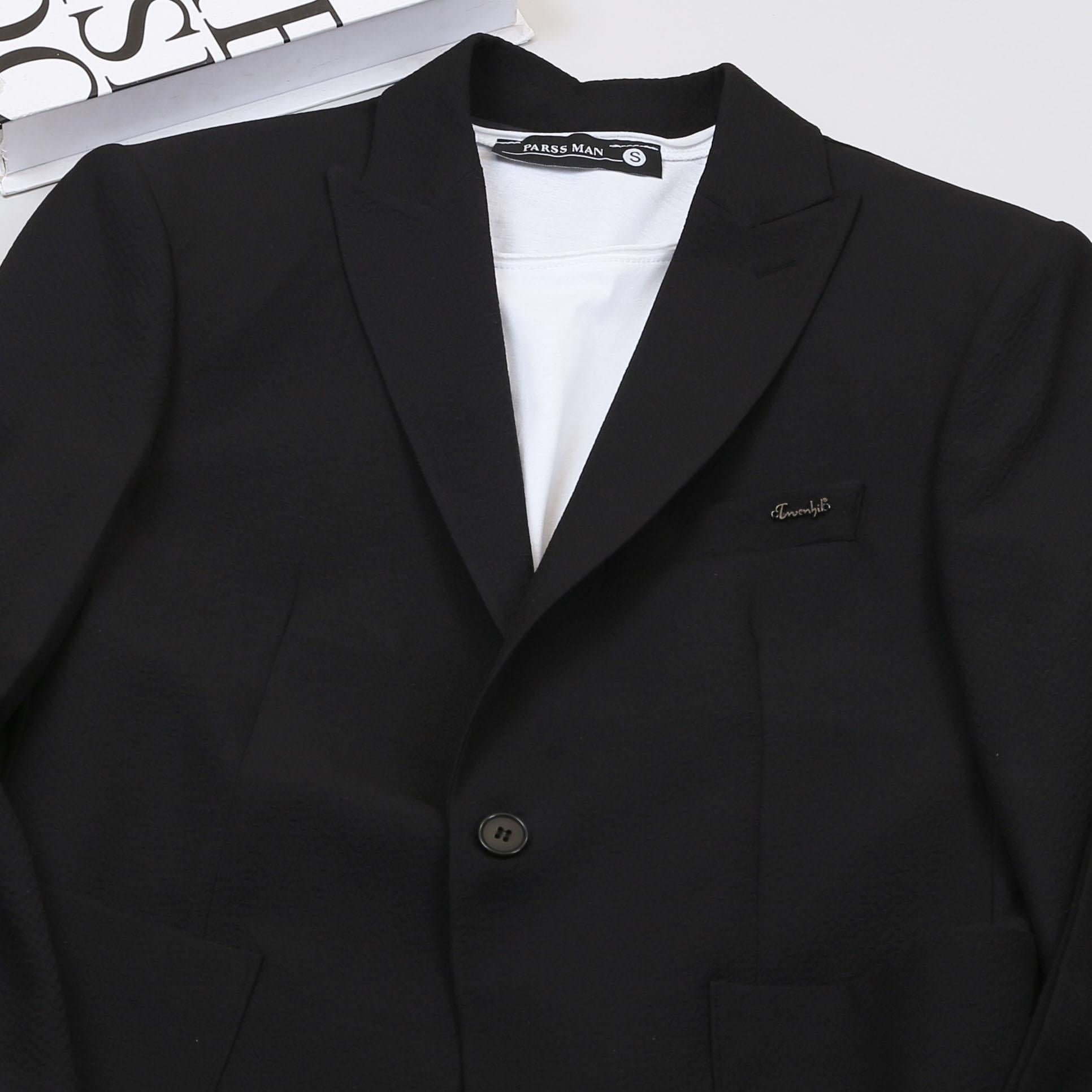 Siyah Takım Elbise Kombini