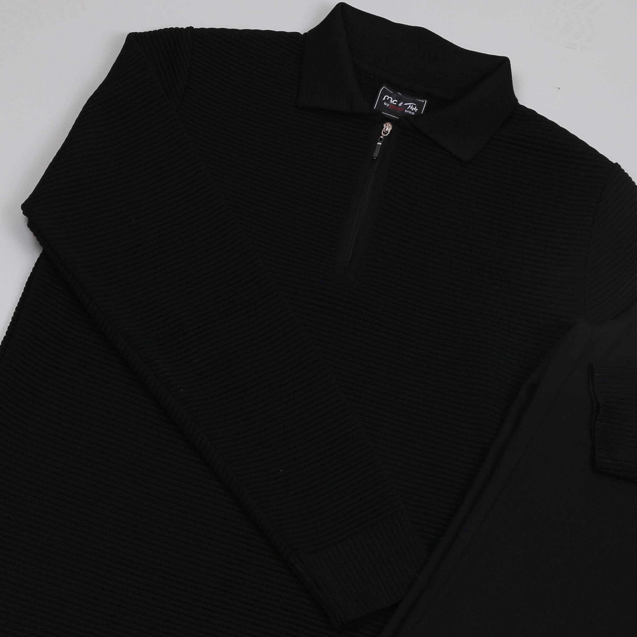 Siyah triko Kazak Siyah  kumaş Pantolon