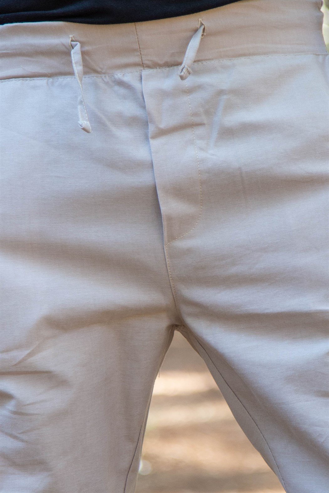 Slim fit bel lastikli düz paça taş jogger