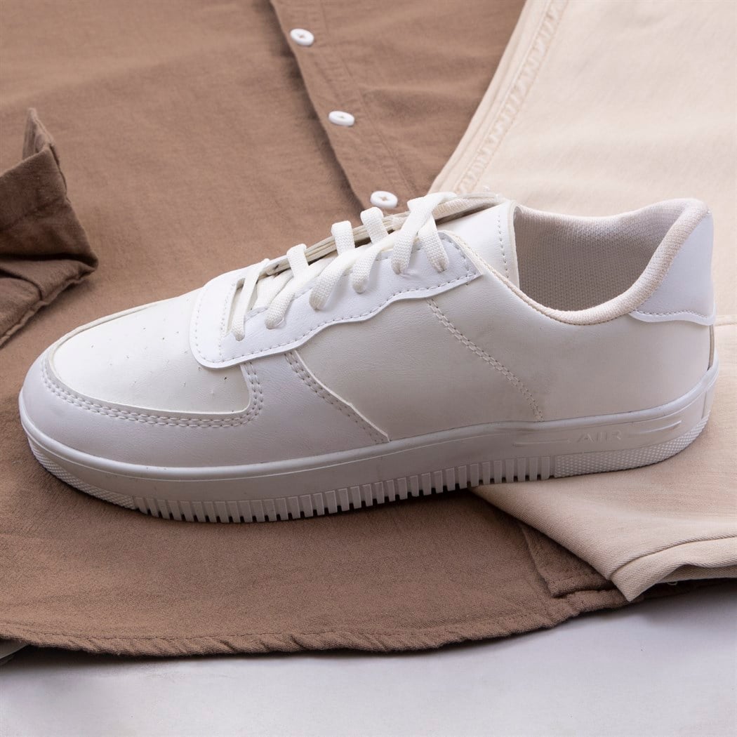 Spor Gömlek Pantolon Ayakkabı Kombin