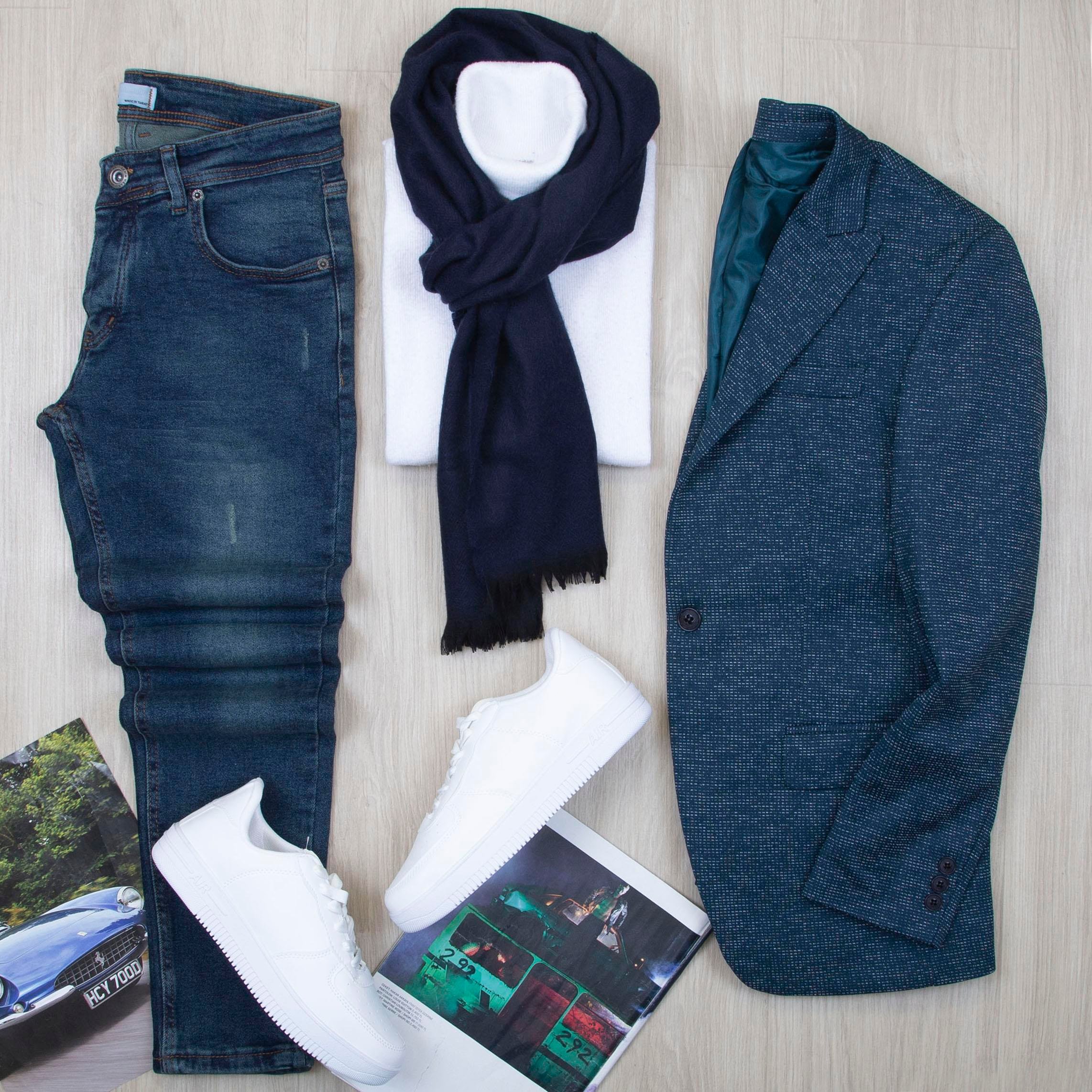 Taba Blazer Ceket Boğazlı Body Pantolon Bot Kombin