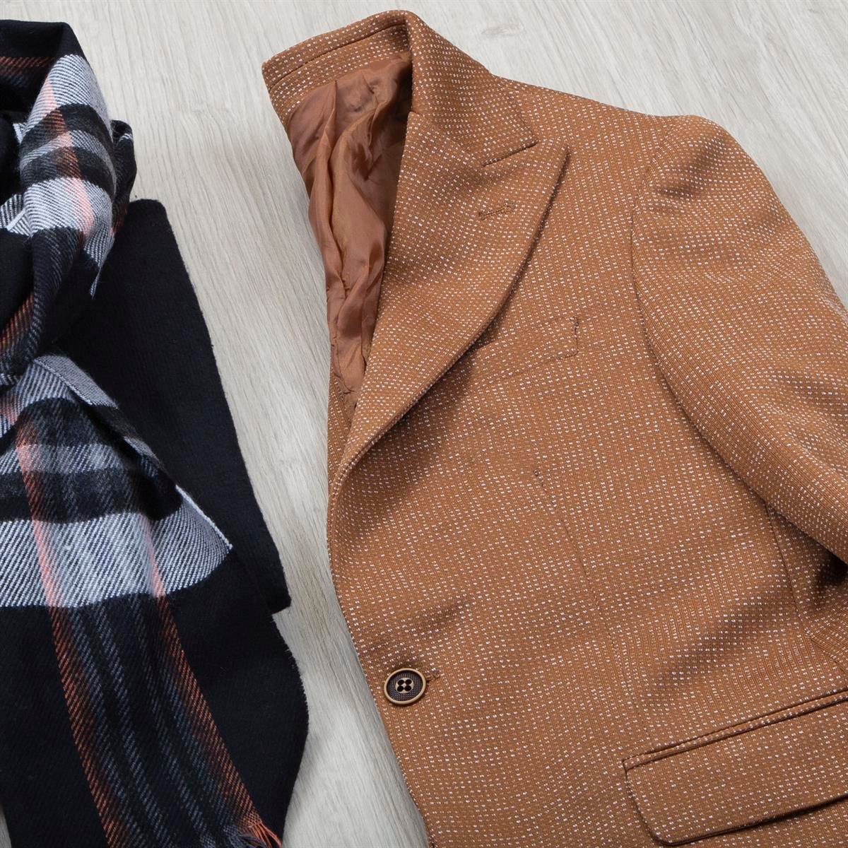 Bordo Blazer Ceket Boğazlı Body Pantolon Bot Kombin