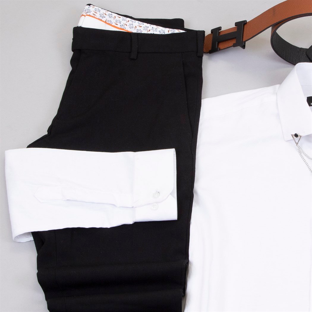 Taba Blazer Ceket Gömlek Pantolon Ayakkabı Kombin