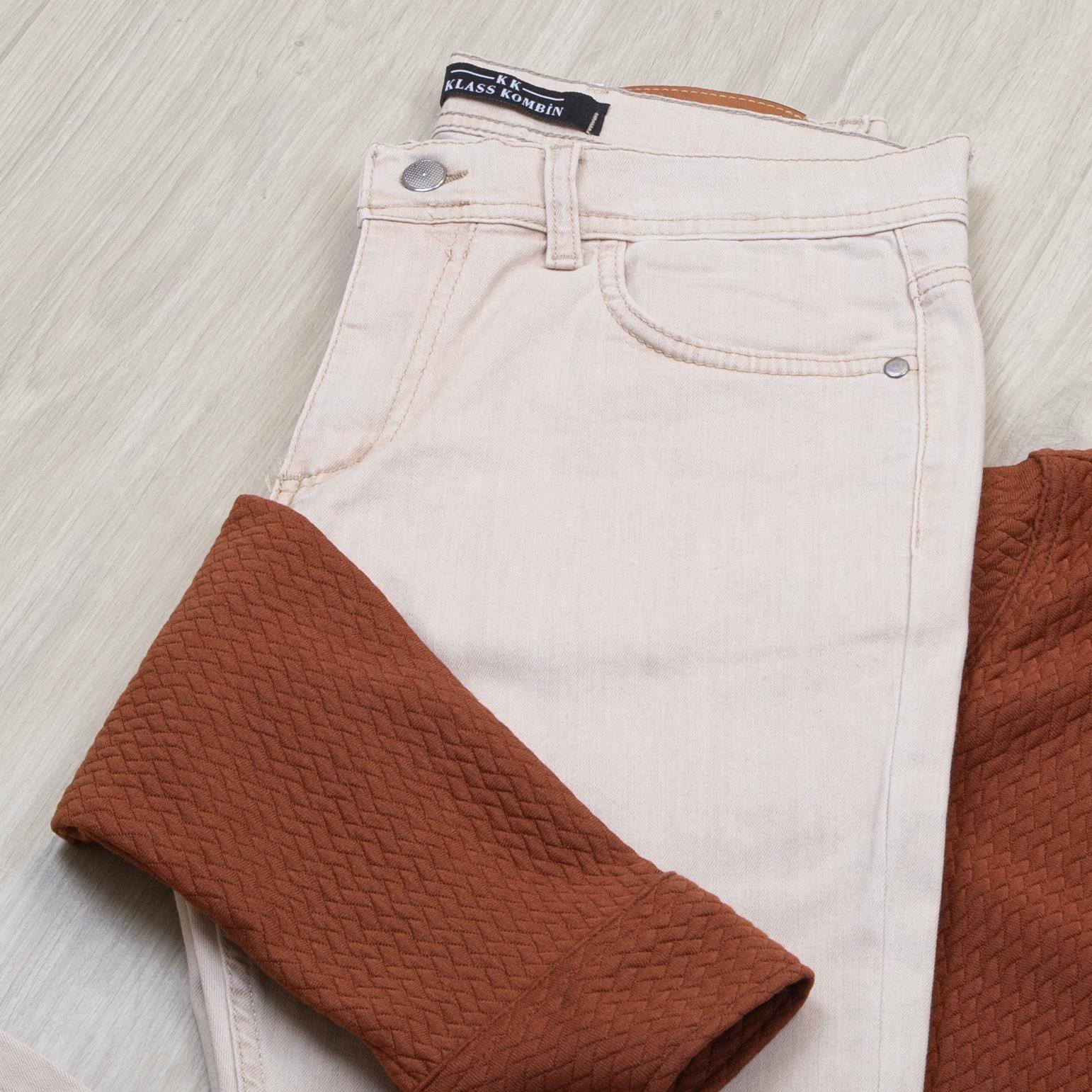 Taba Gömlek Pantolon Ayakkabı Kombin