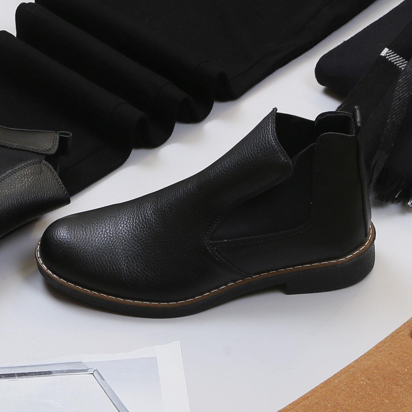 Taba Kaşe Kaban Boğazlı Body Pantolon Bot Kombin