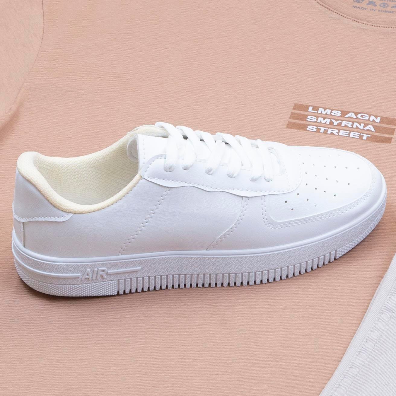 Taba Oversize Tişört Pantolon Ayakkabı Kombin