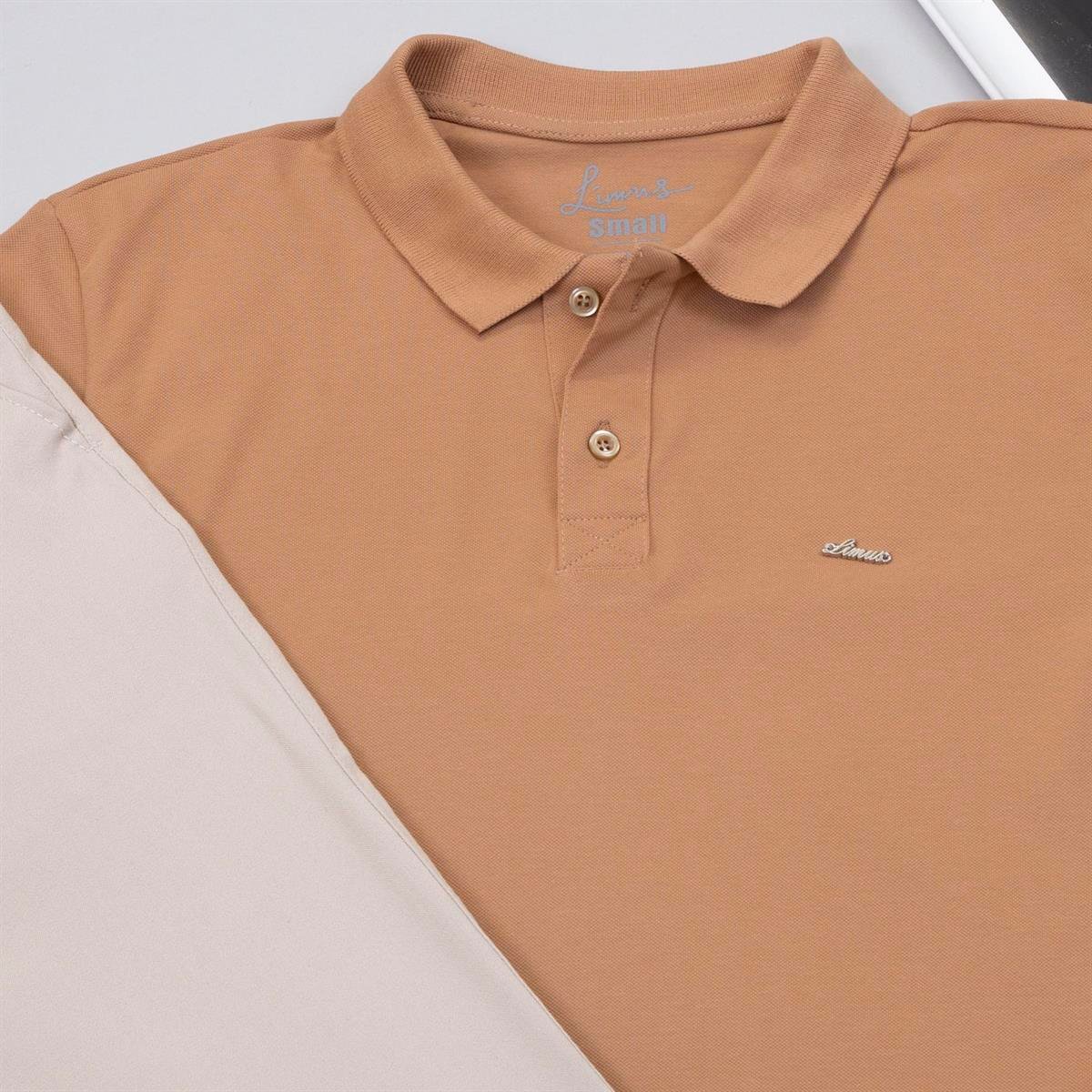 Taba Polo Yaka Tişört Pantolon Ayakkabı Kombin