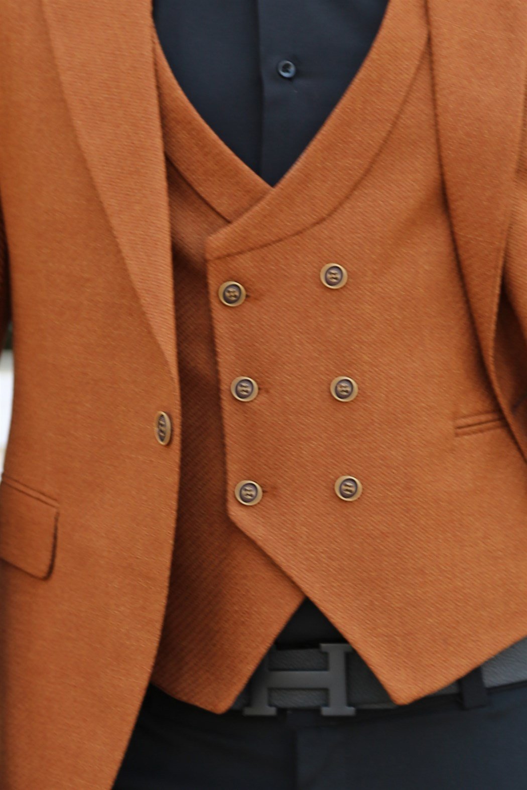 Taba Yelek Ceket Takım