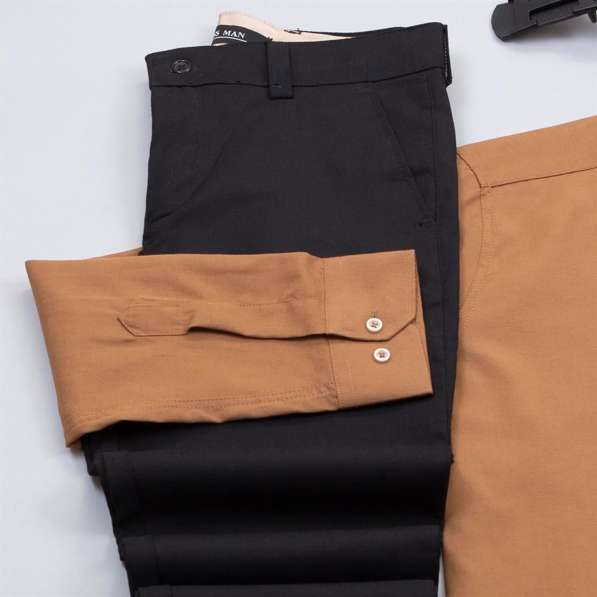 Tarçın Gömlek Pantolon Ayakkabı Kombin