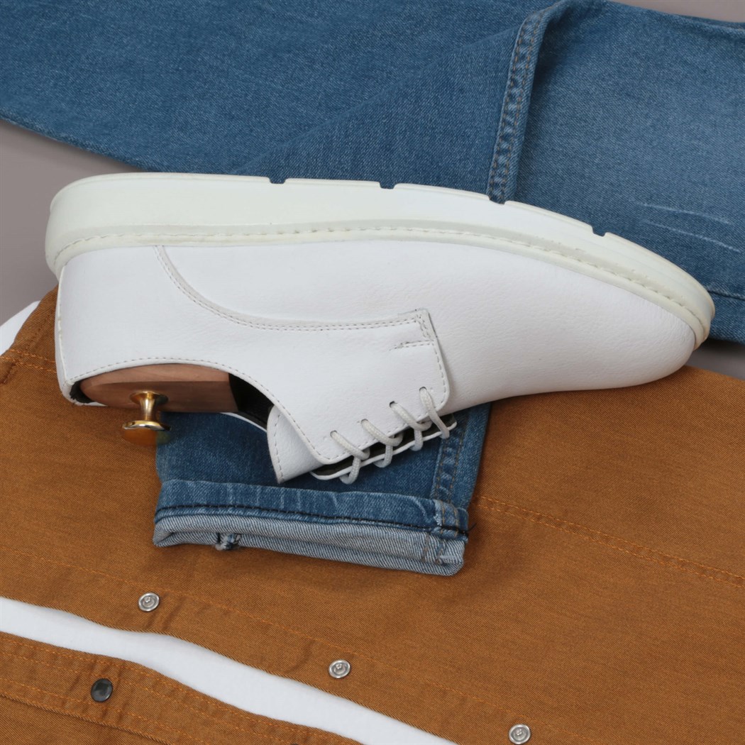 Tarçın Rengi Pantolon Ayakkabı Kombini