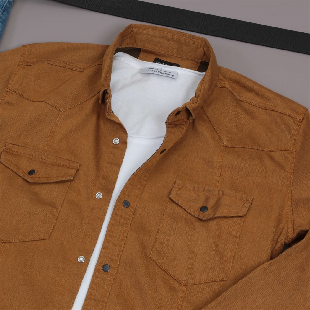 Tarçın Rengi Pantolon Ayakkabı Kombini