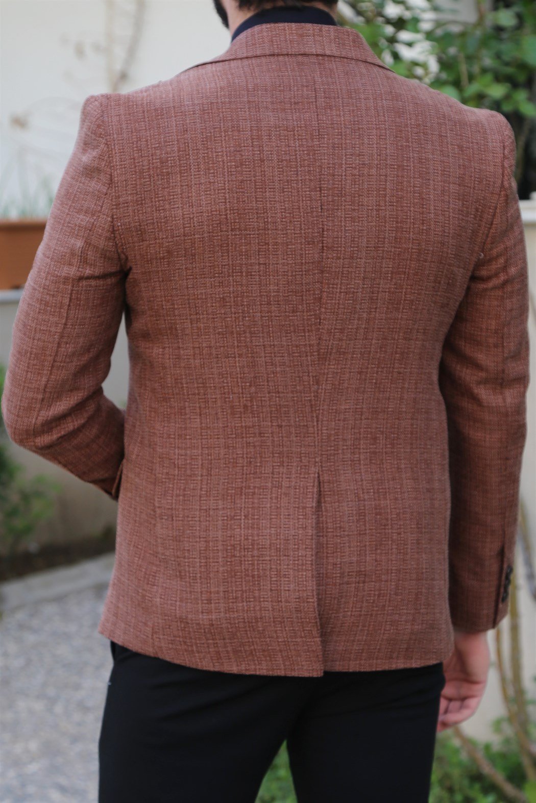 Tarçın Tek Düğme Blazer Ceket