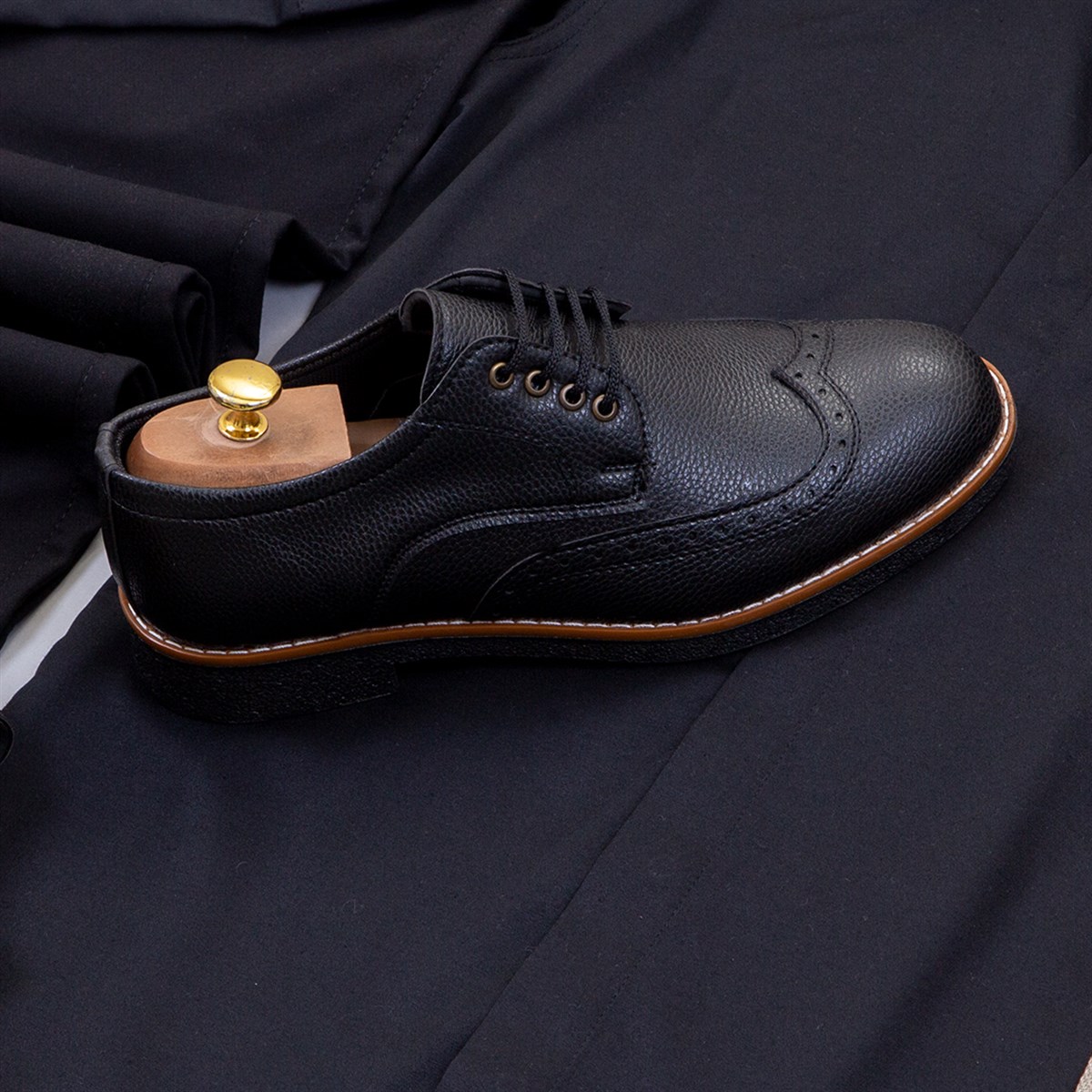 Taş Dik Yaka Blazer Ceket Gömlek Pantolon Ayakkabı Kombin