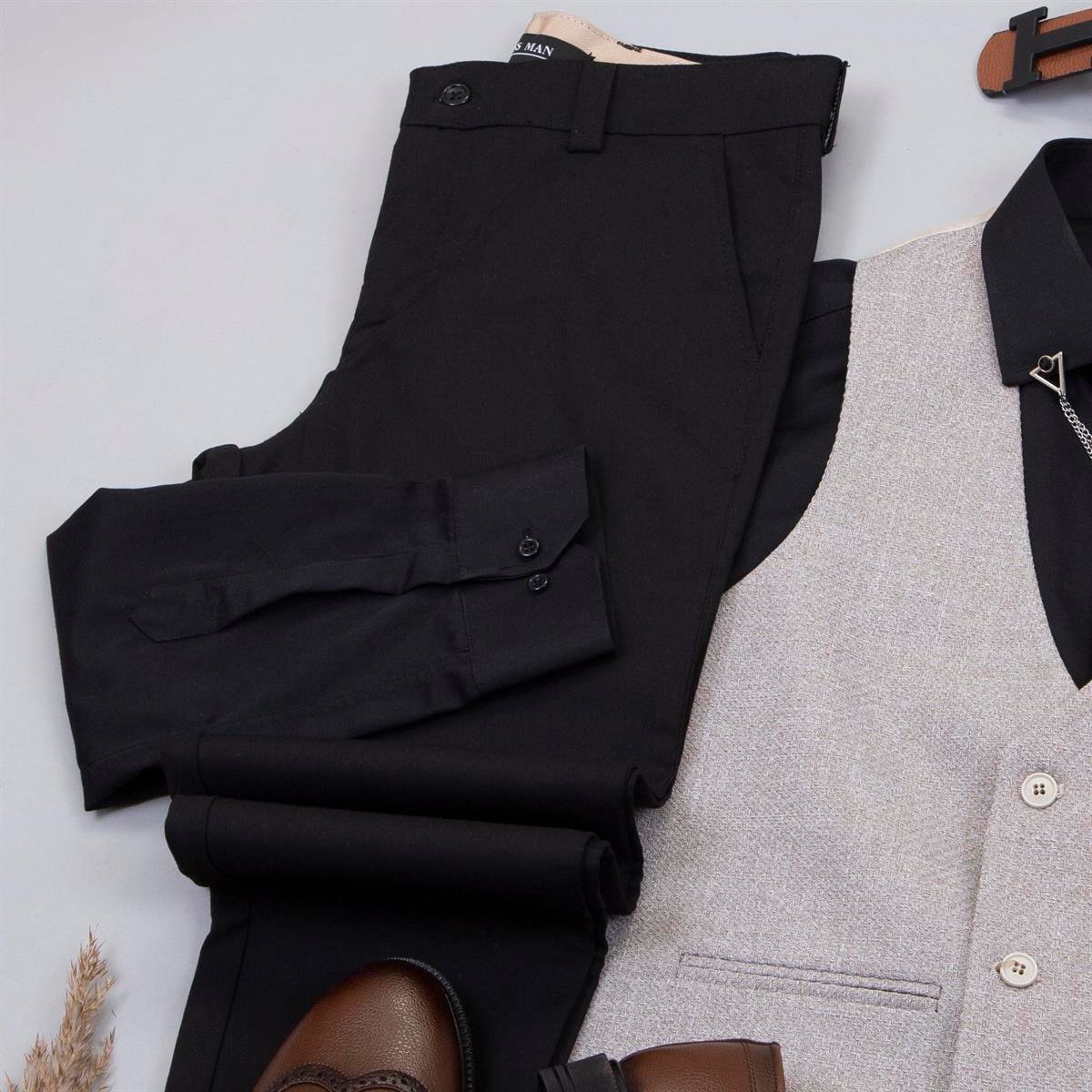 Taş Takım Elbise Kombini