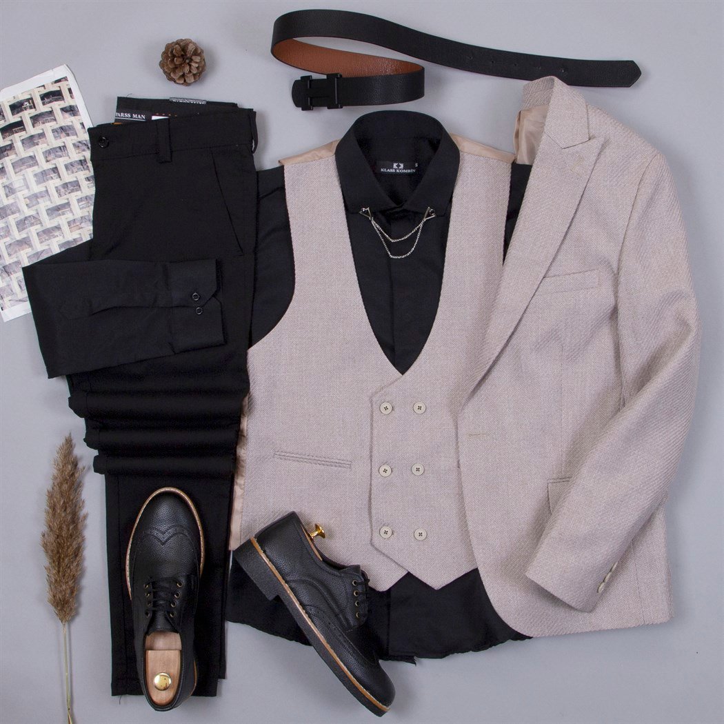 Taş Takım Elbise Kombini