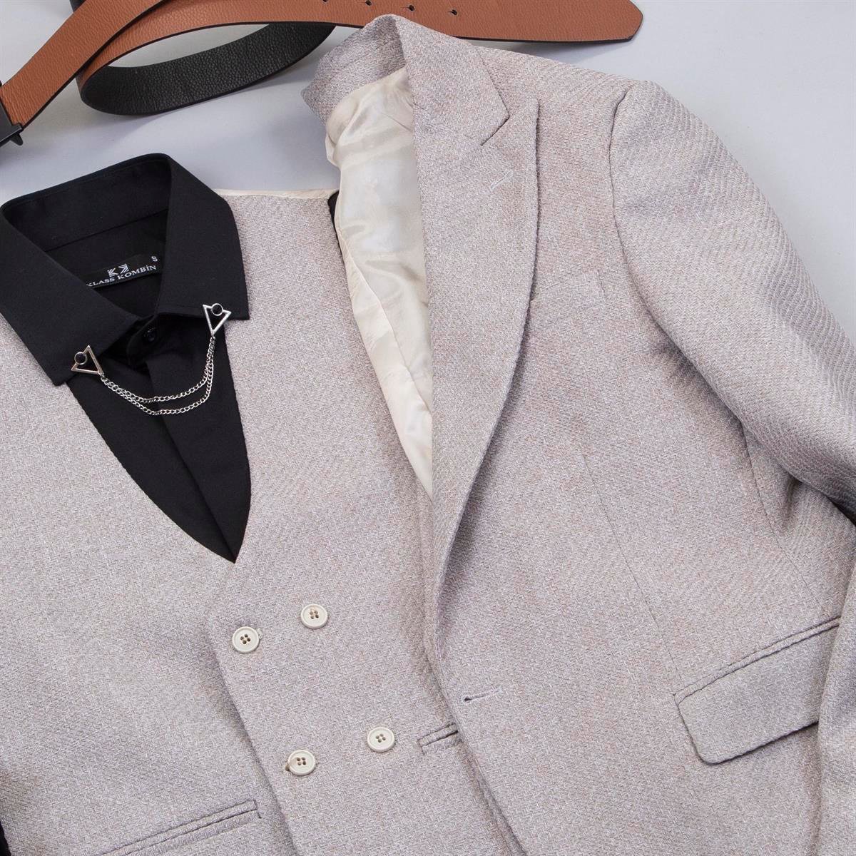 Taş Takım Elbise Kombini