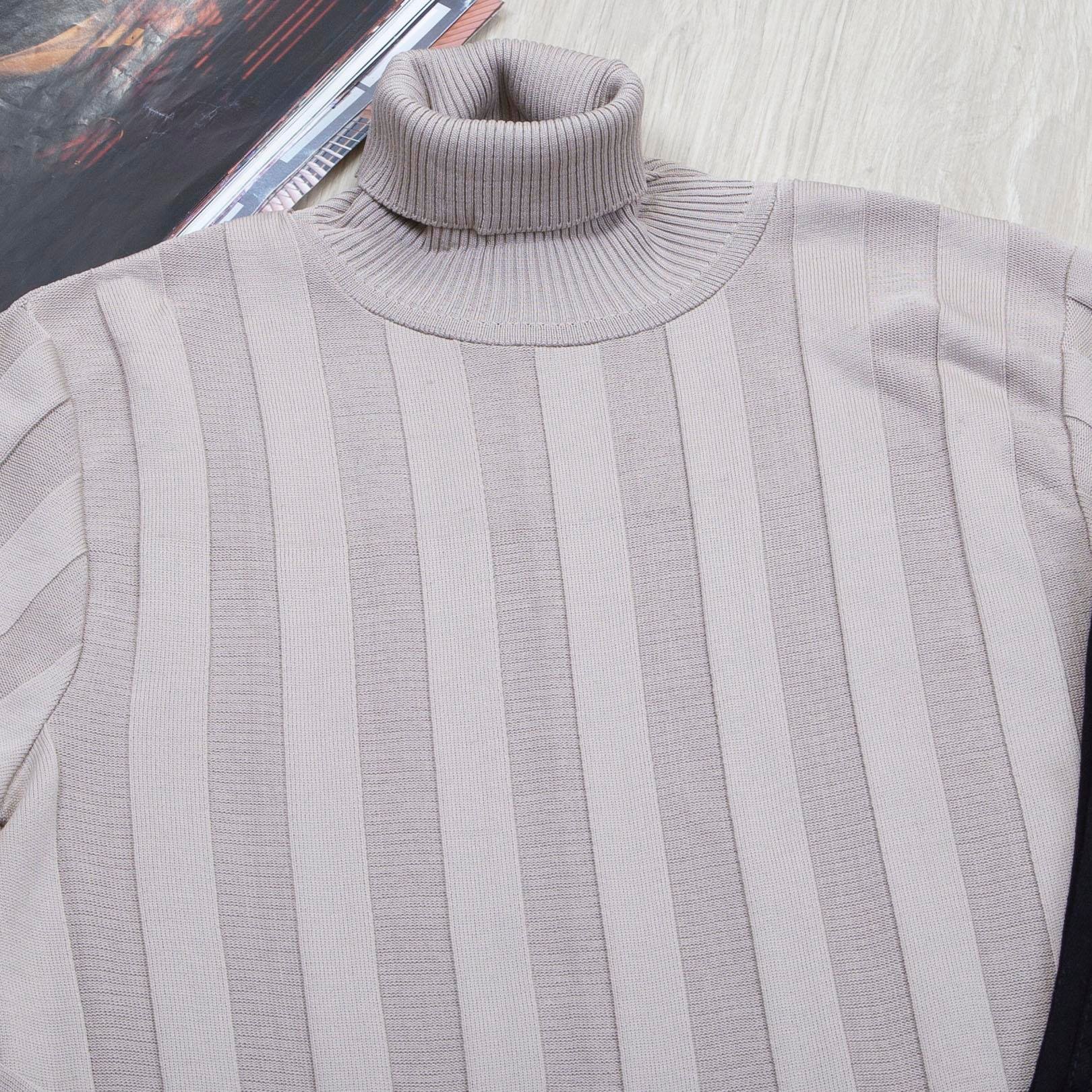 Vizon Boğazlı Triko Kazak Pantolon Bot Kombin