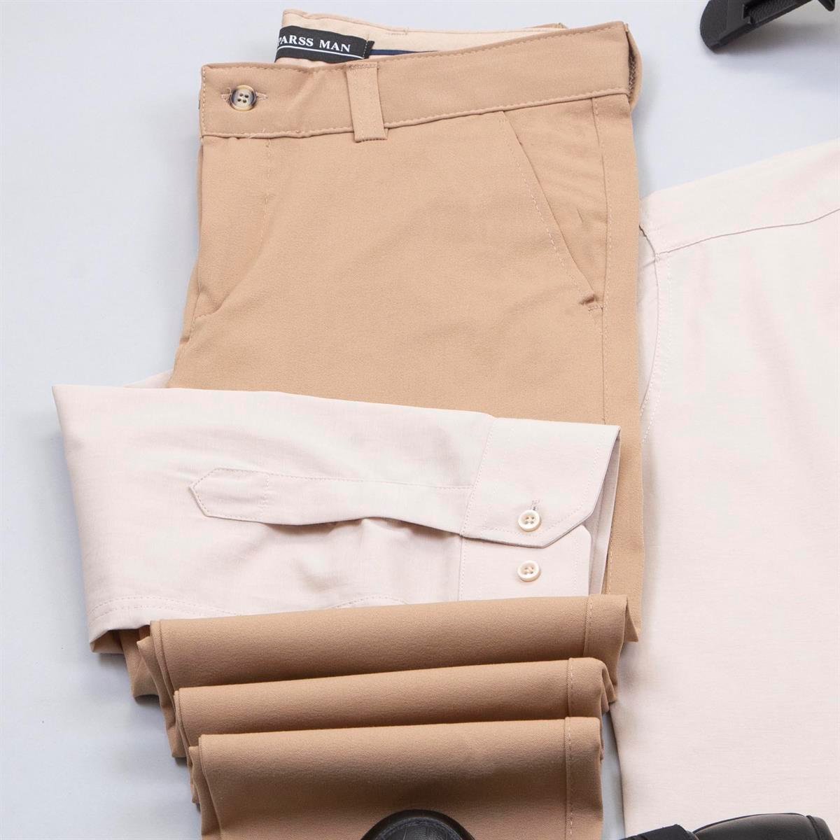 Vizon Gömlek Pantolon Ayakkabı Kombin