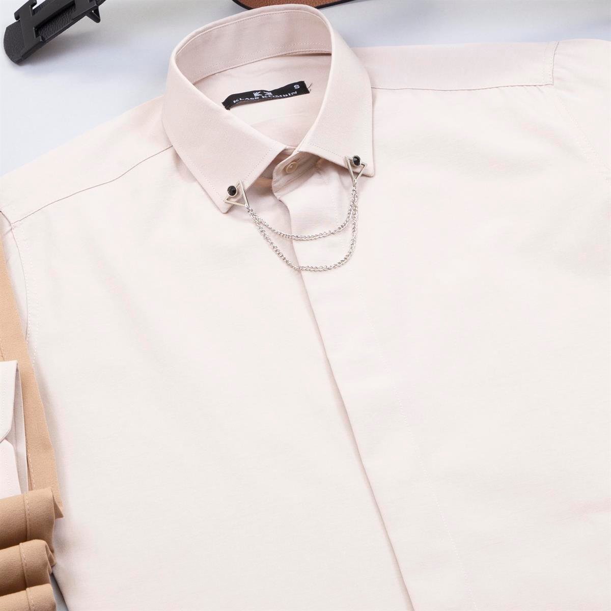 Vizon Gömlek Pantolon Ayakkabı Kombin