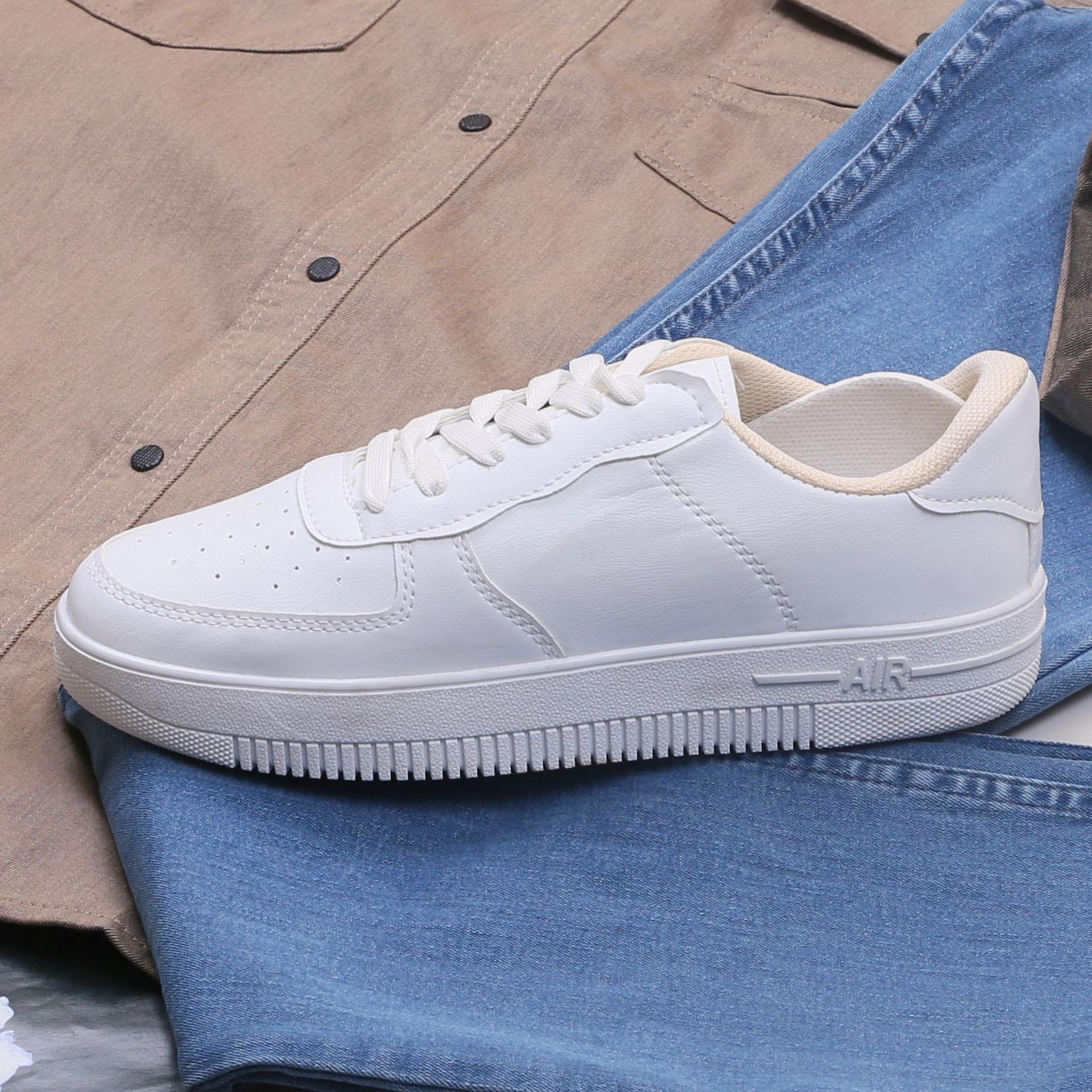 Vizon Pamuklu Kot Gömlek Tişört Pantolon Ayakkabı Kombin