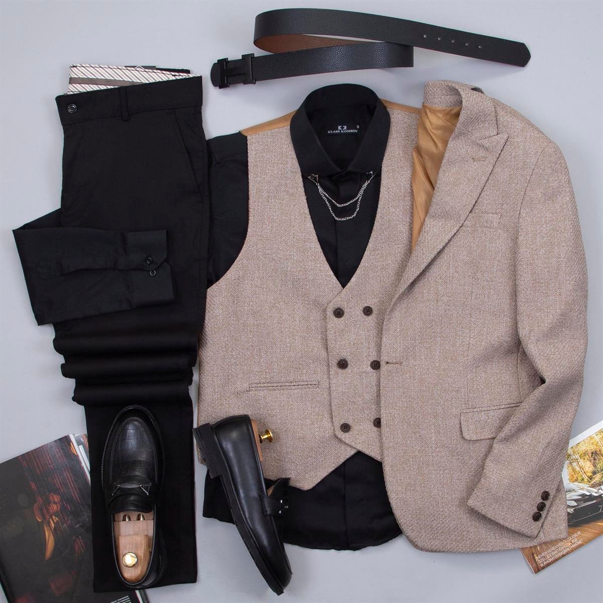 Vizon Takım Elbise Kombini