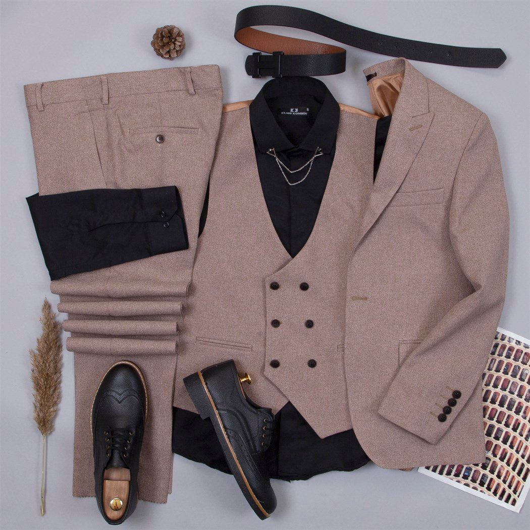 Vizon Takım Elbise Kombini