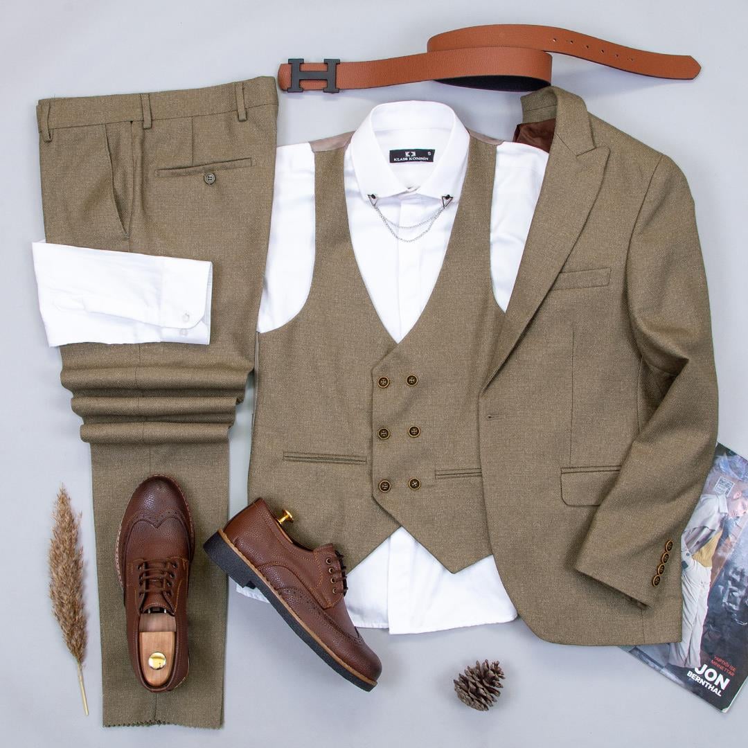 Vizon Takım Elbise Kombini