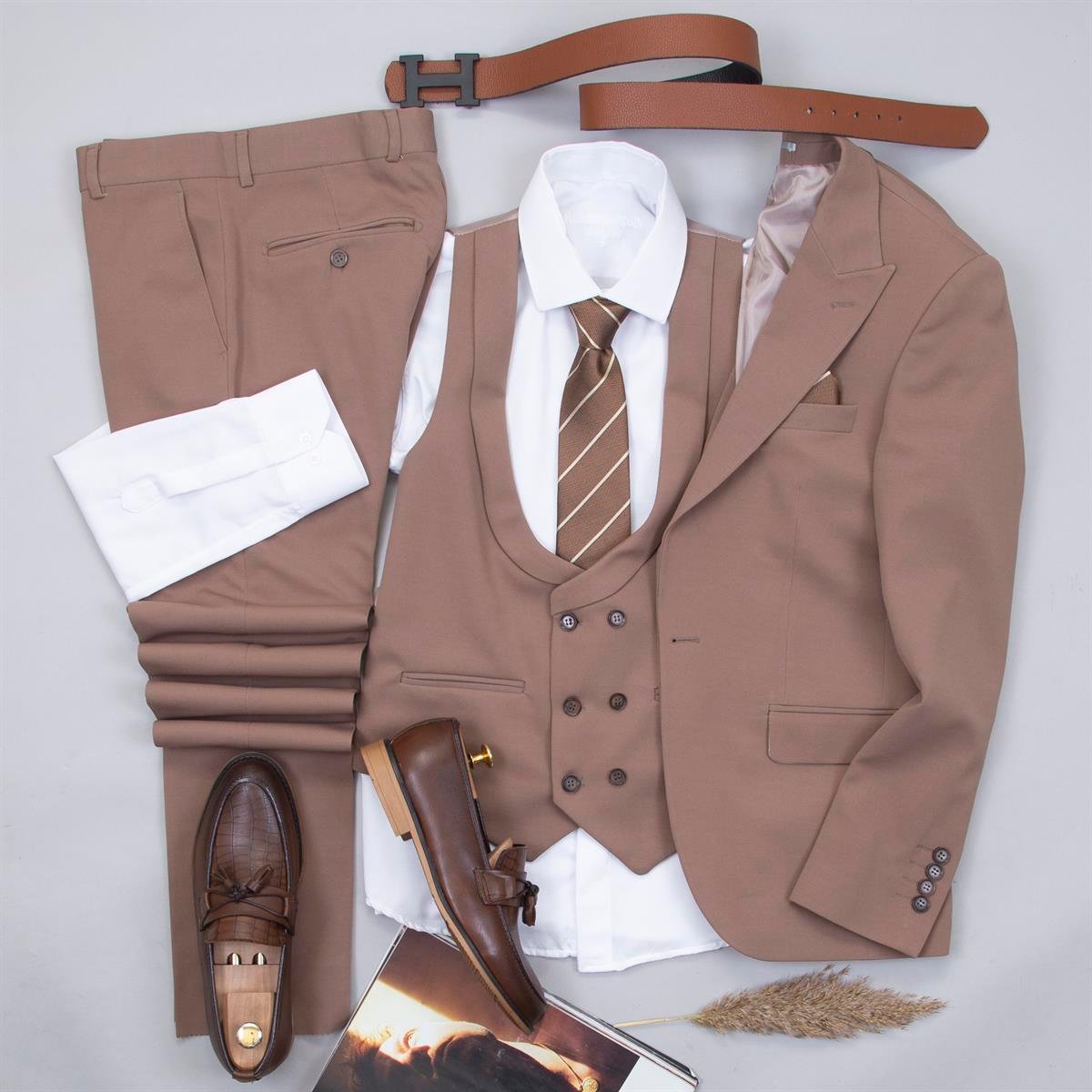 Vizon Takım Elbise Kombini