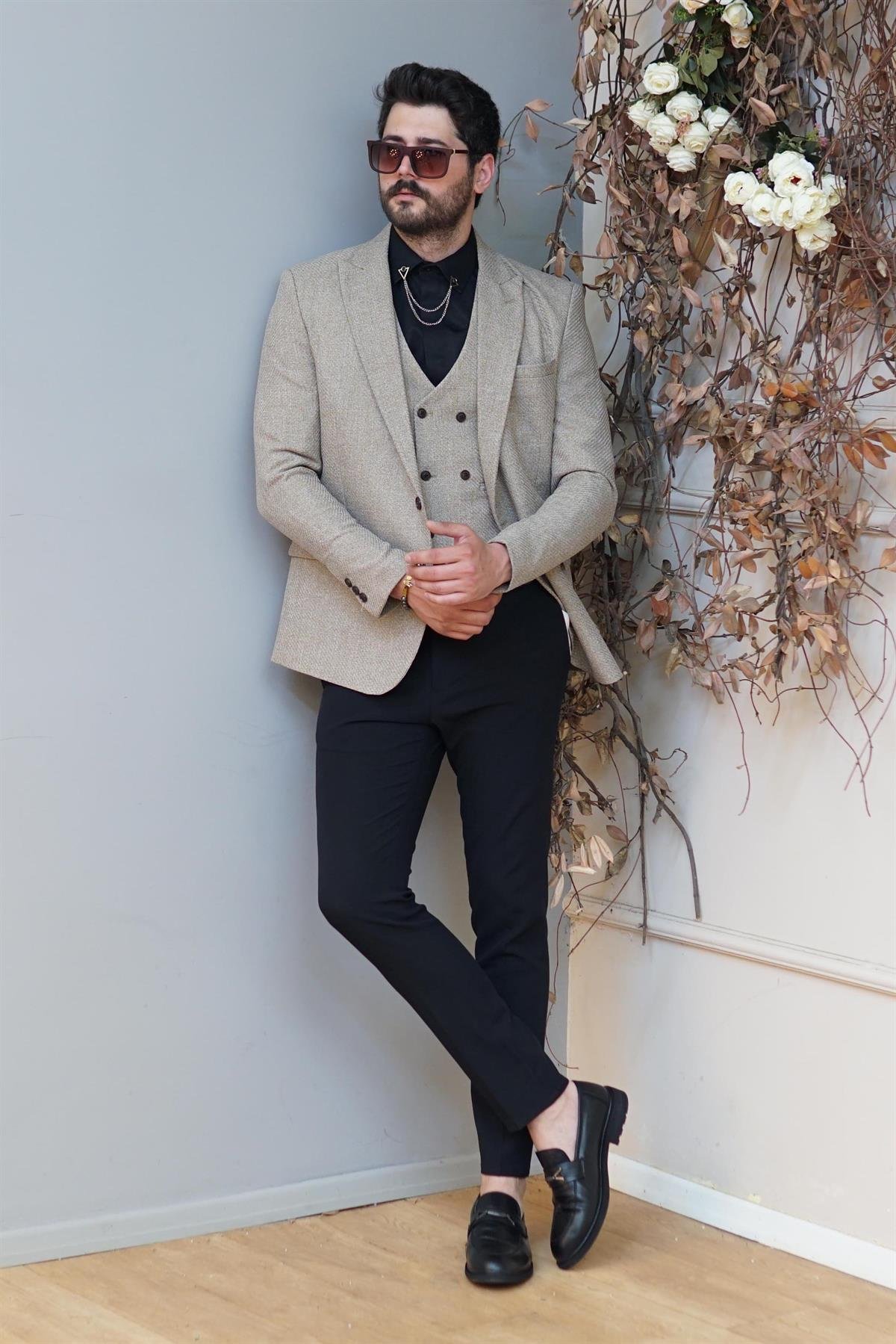 Vizon Takım Elbise Kombini