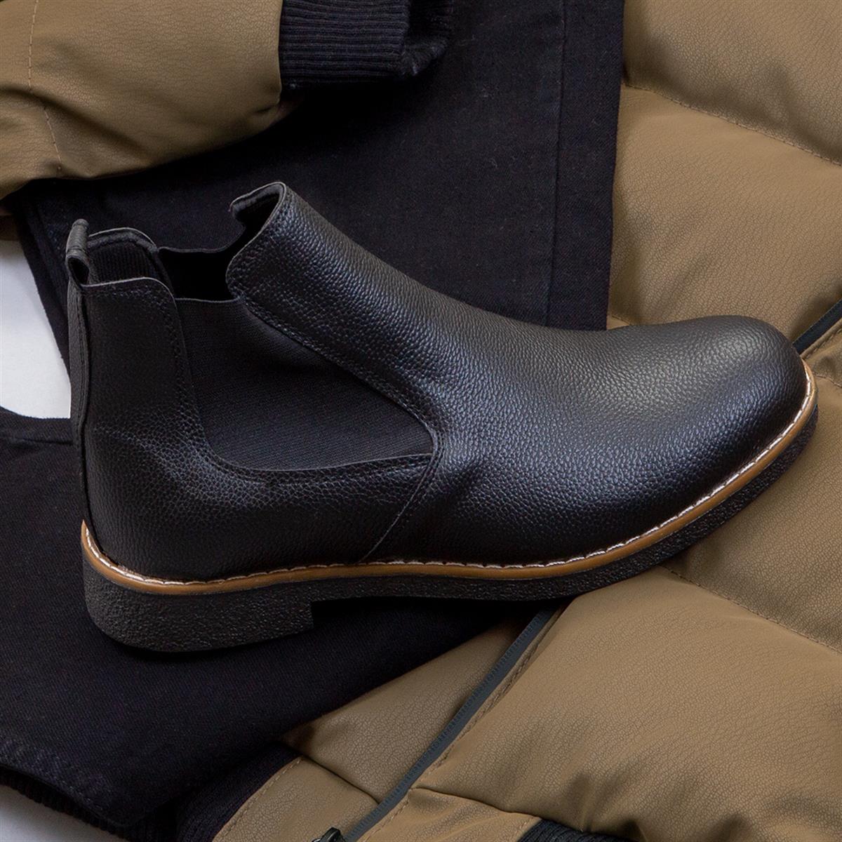 Yakası Kürklü Şişme Mont Boğazlı Kazak Pantolon Bot Kombin