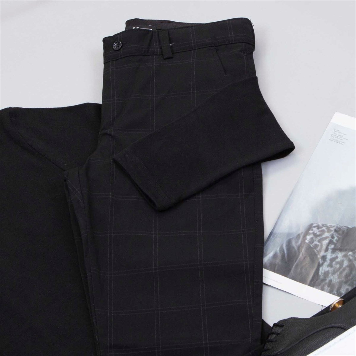 Yarım Boğazlı Body Pantolon Ayakkabı Kombin