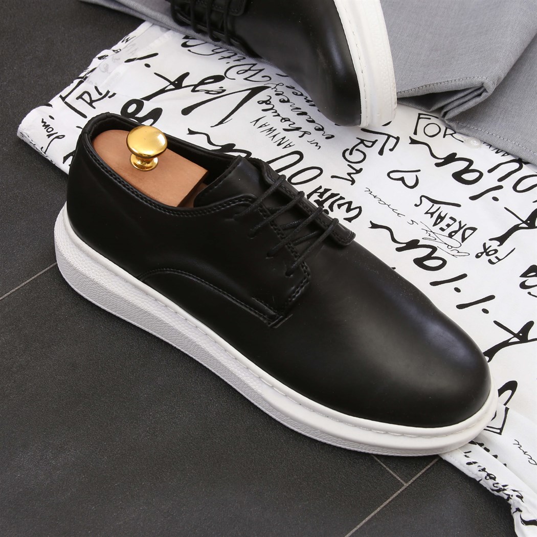 Yeni Sezon Gömlek Gri Jogger Pantolon Klasik Ayakkabı Kombini 