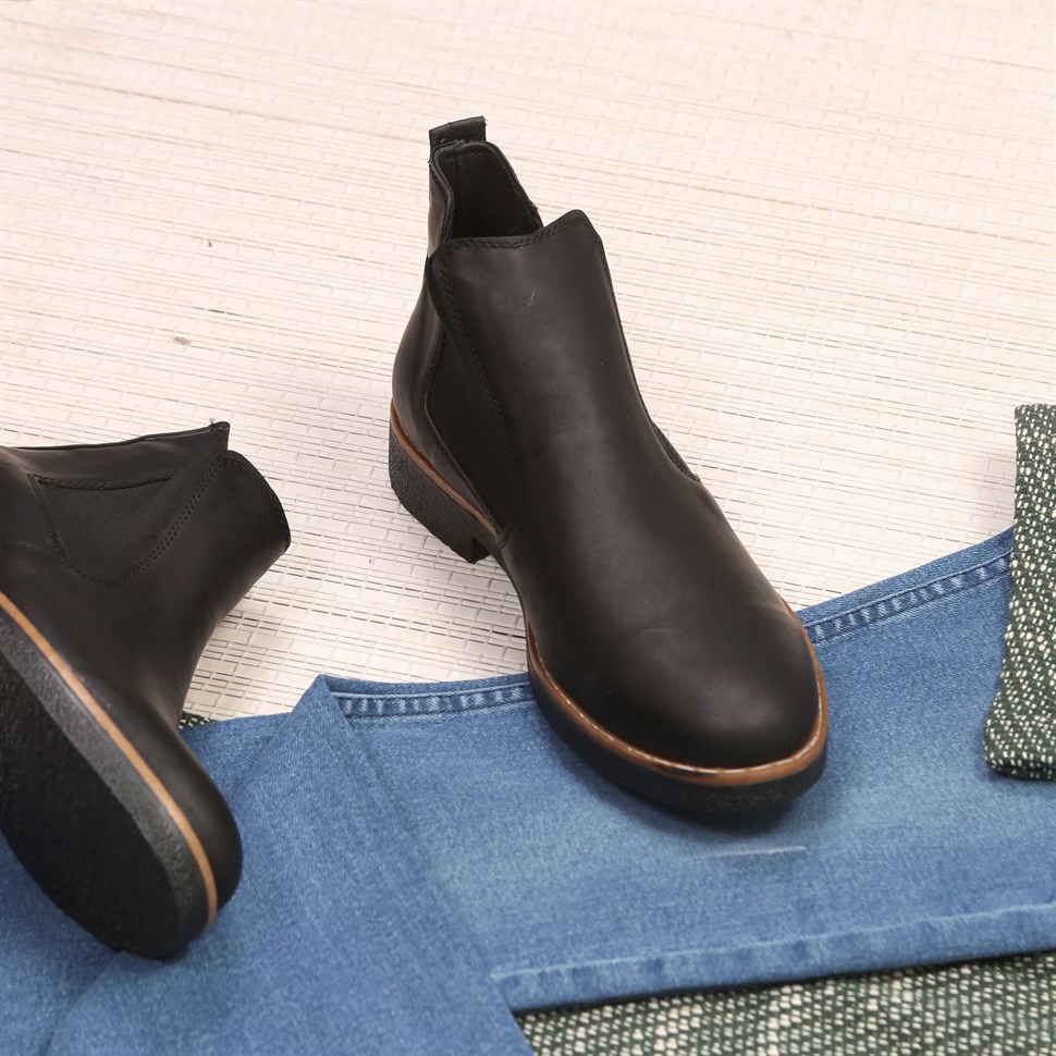 Yeşil Kazak kot Kombin