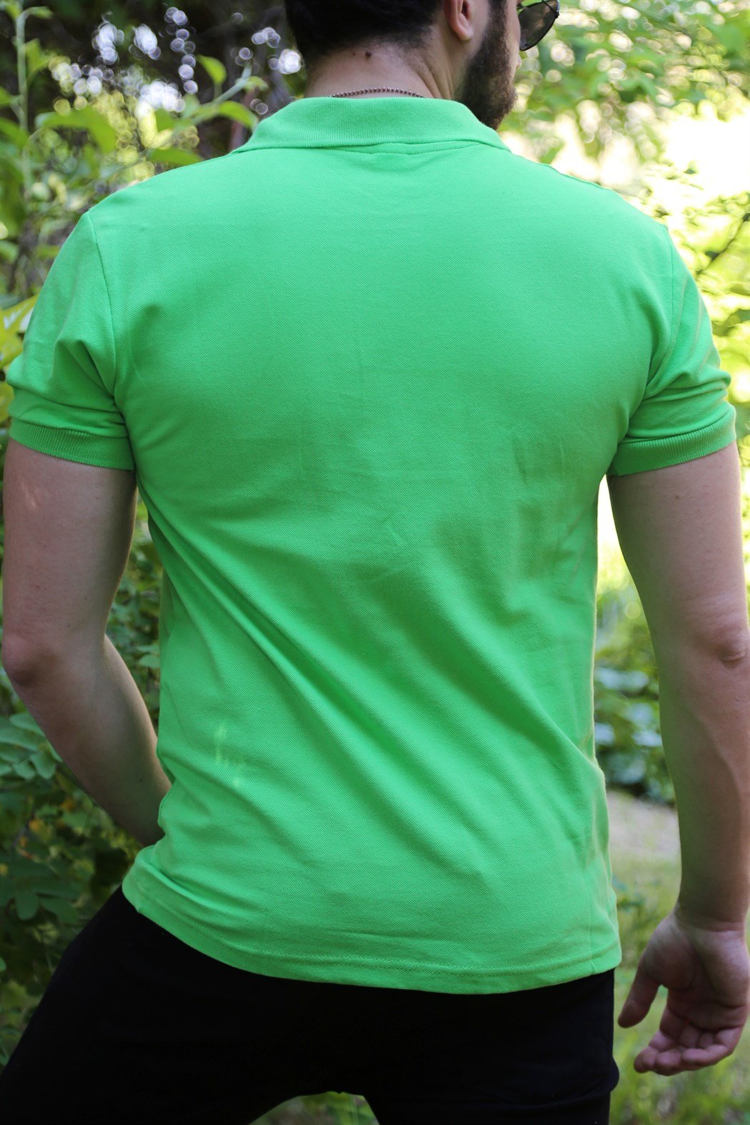Yeşil Polo Yaka Tişört