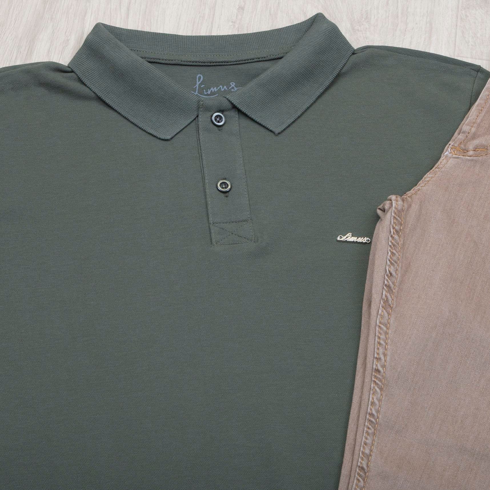 Yeşil Polo Yaka Tişört Pantolon Ayakkabı Kombin