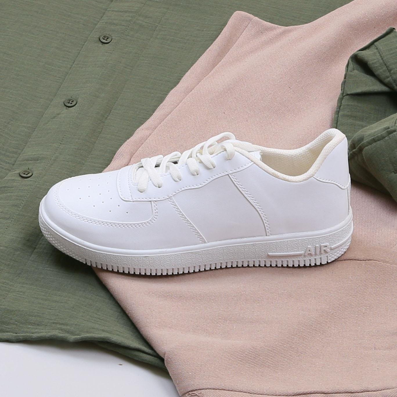 Yeşil Şık Spor Gömlek Kombini