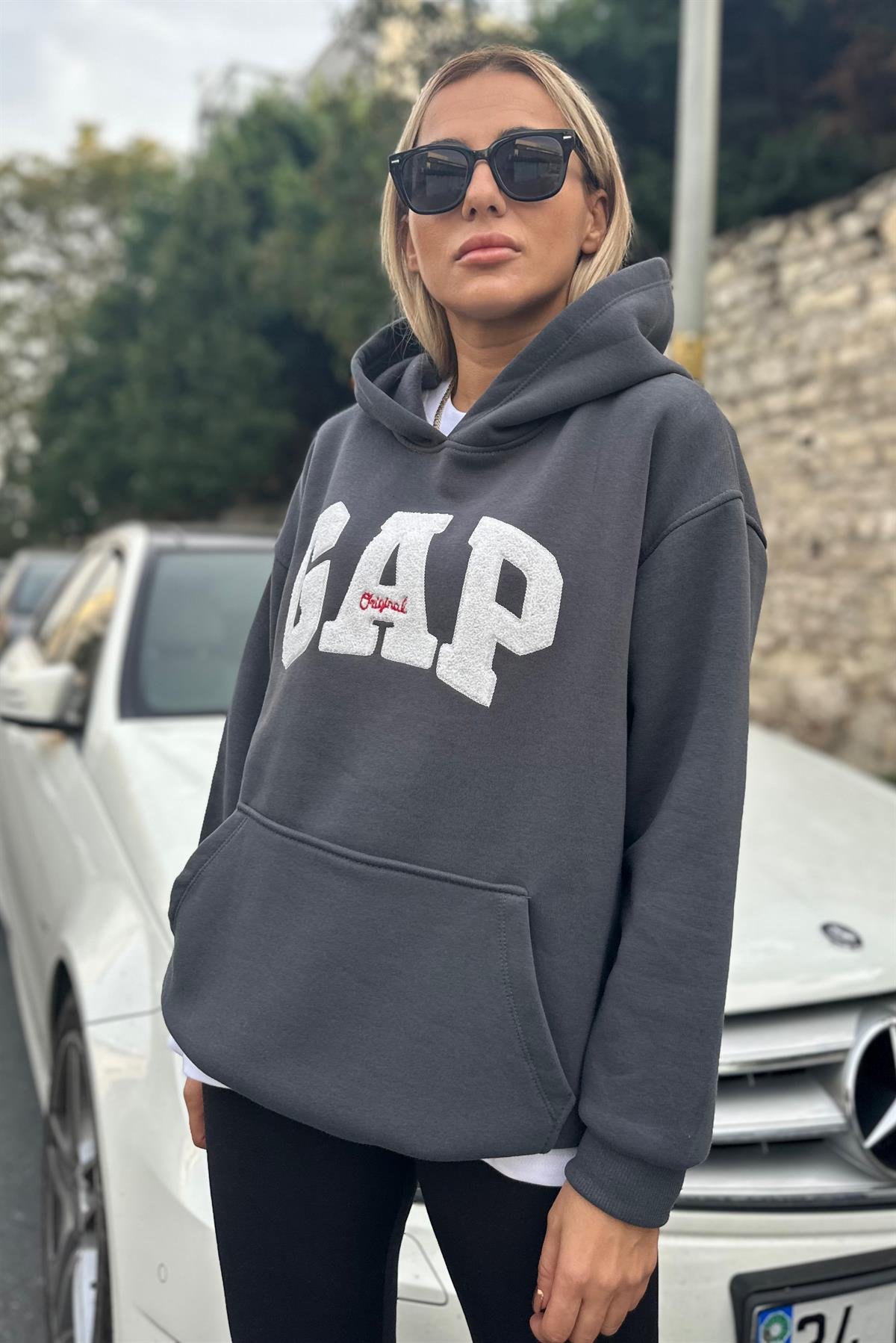 Antrasit Original Logolu SweatshirtSWEATSHİRT