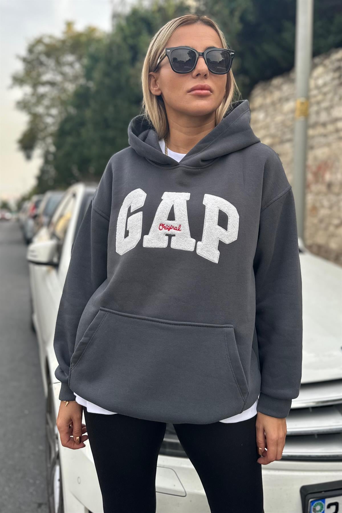 Antrasit Original Logolu SweatshirtSWEATSHİRT