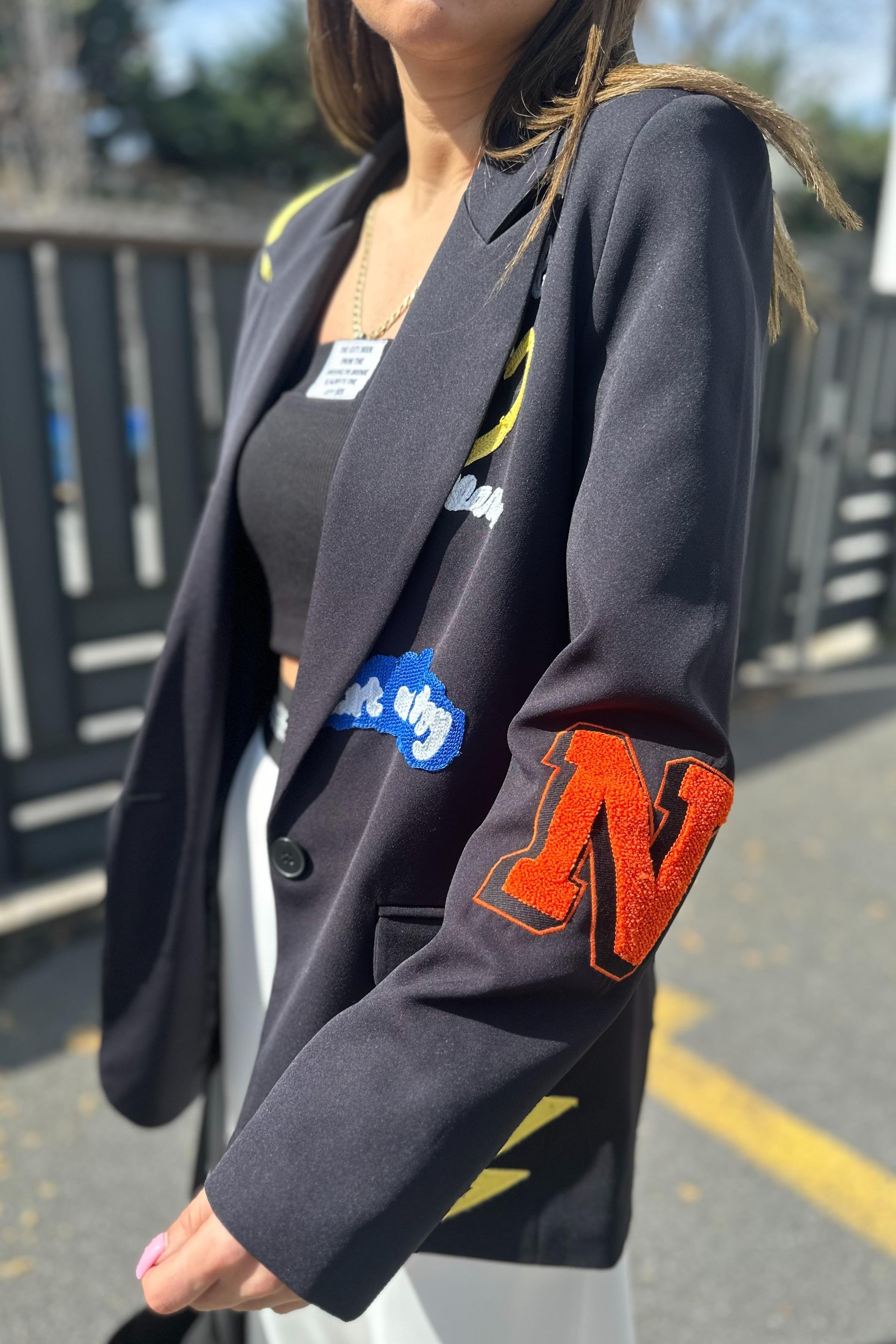 Armalı Blazer CeketMONT/CEKET