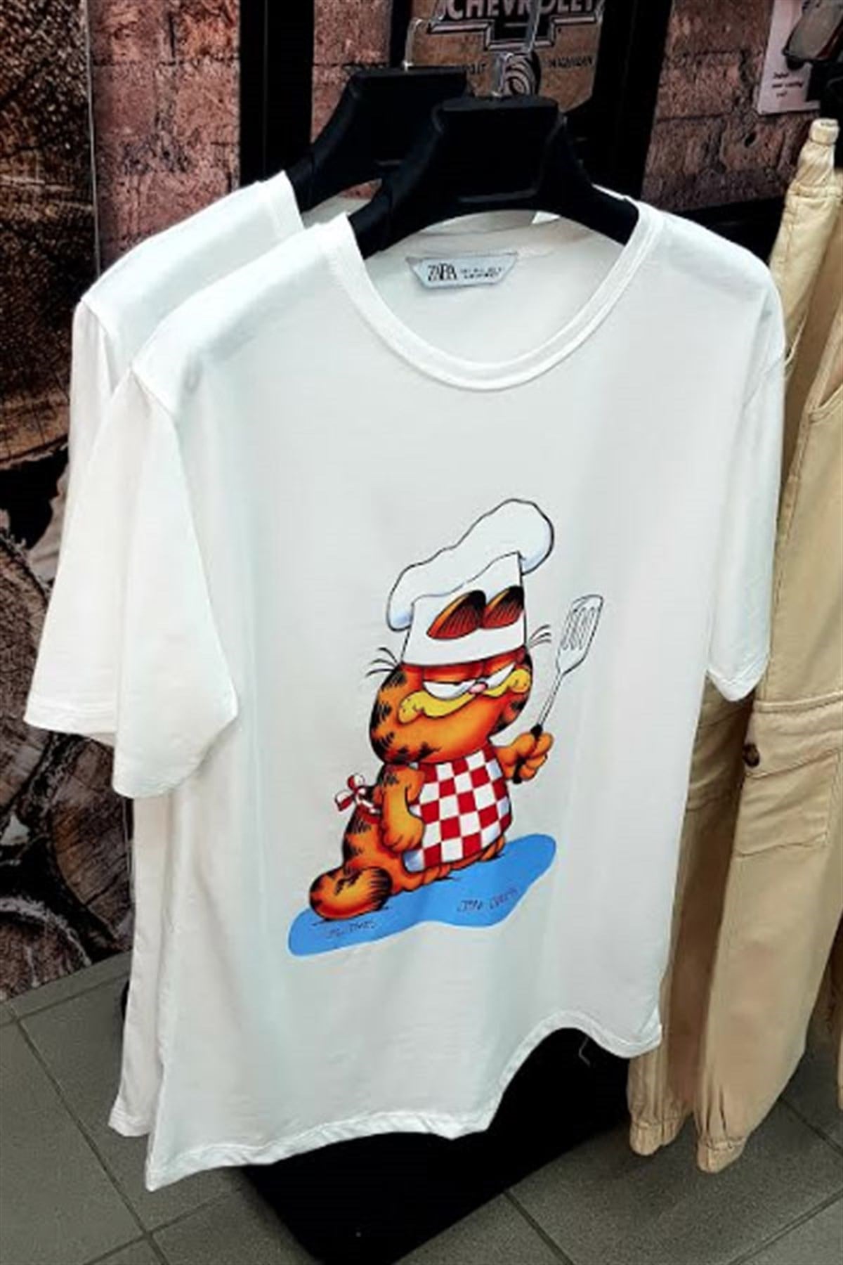 Aşçı Garfield Tshirt