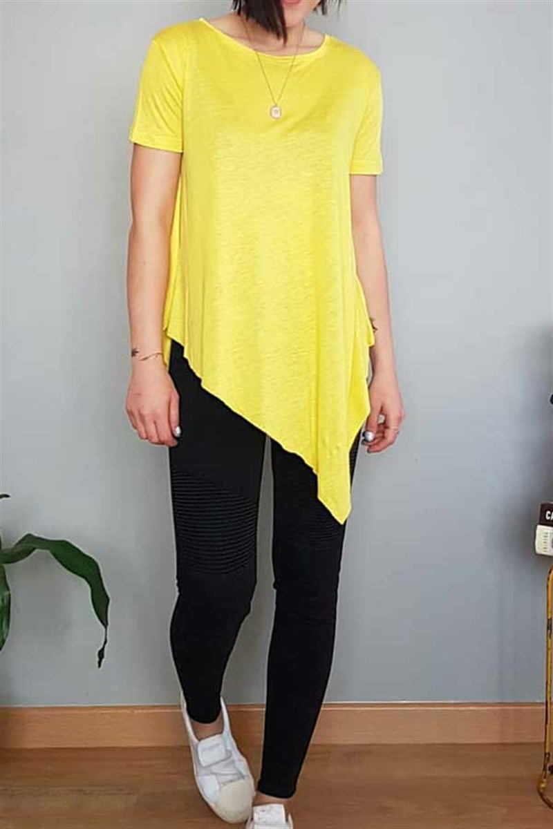 Asimetrik Tunik Tshirt