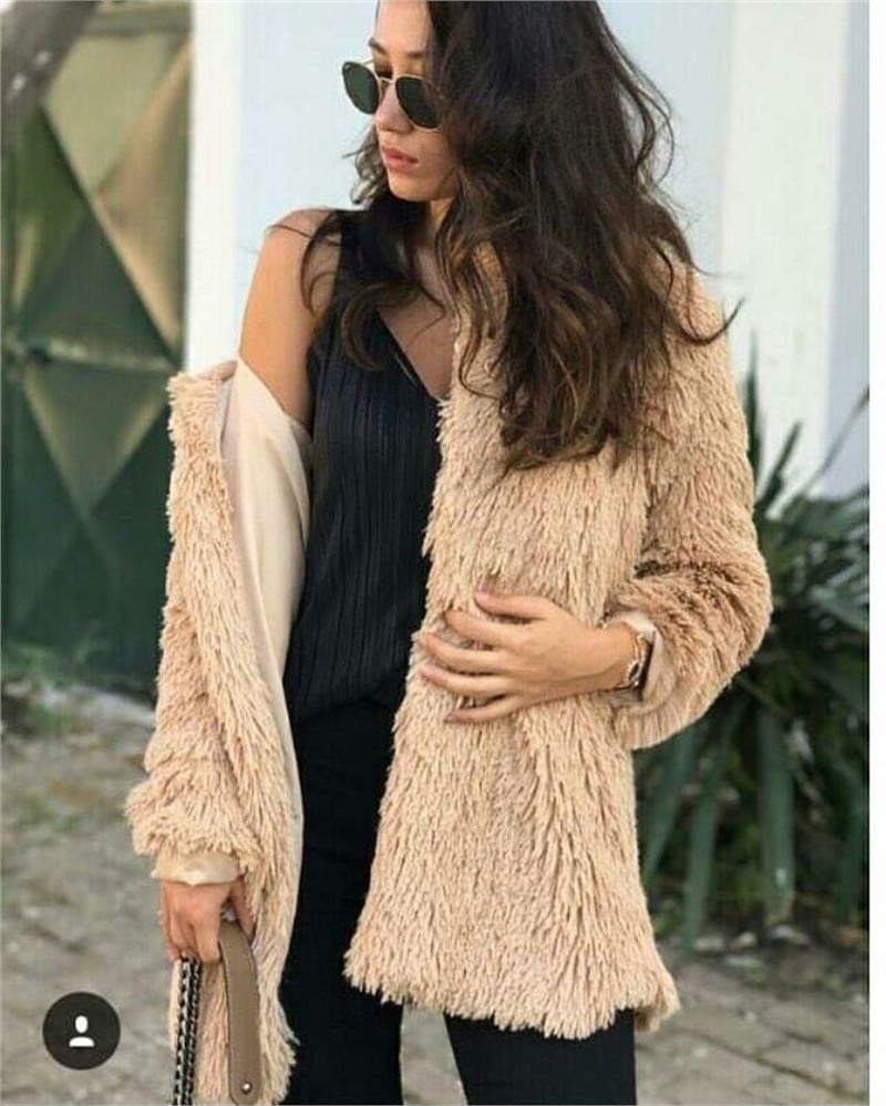 Astarlı Peluş Ceket